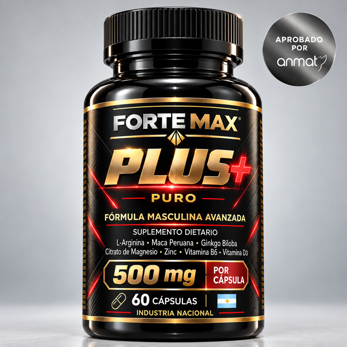 Forte Max Plus+ | Fórmula Masculina Avanzada