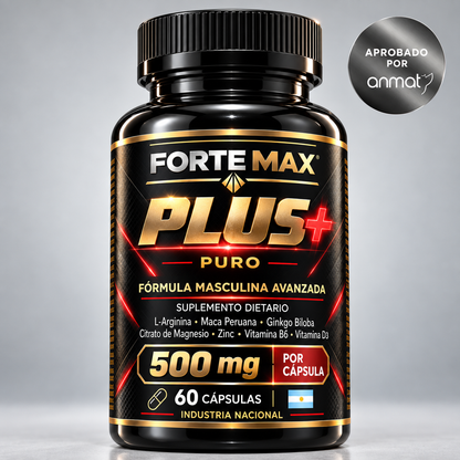 Forte Max Plus+ | Fórmula Masculina Avanzada