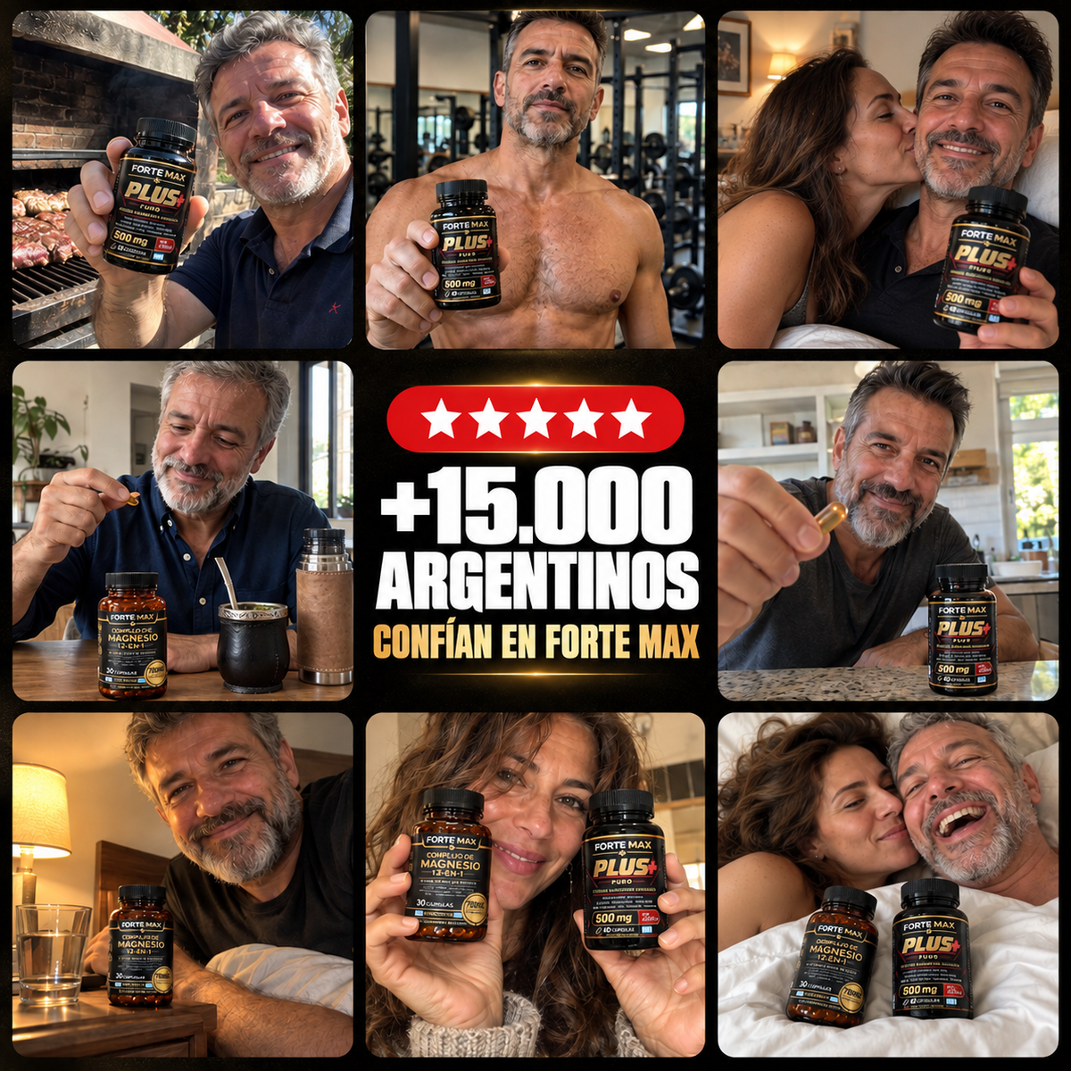 Forte Max Plus+ | Fórmula Masculina Avanzada