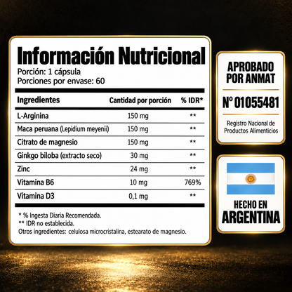 Forte Max Plus+ | Fórmula Masculina Avanzada